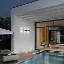 CMD Creative Metalldesign Luminaire mural d’extérieur 20CM haut bas, angulaire IP65, anthrazit 