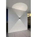 CMD Creative Metalldesign Luminaire mural d’extérieur haut bas, avec optique de lentille IP65, anthrazit 