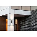 CMD Creative Metalldesign Luminaire mural d’extérieur 20CM haut bas, haut IP65, anthrazit 