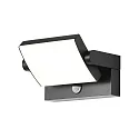 CMD Creative Metalldesign Luminaire mural d’extérieur CCT Switch, inclinable, avec détecteur de mouvement IP54, anthrazit