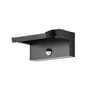 CMD Creative Metalldesign Luminaire mural d’extérieur CCT Switch, inclinable, avec détecteur de mouvement IP54, anthrazit