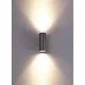 CMD Creative Metalldesign Luminaire mural d’extérieur haut bas, cylindrique GU10 IP65, anthrazit