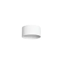 CMD Creative Metalldesign outdoor ceiling luminaire Ø 9CM round, CCT Switch, with diffuser IP44, powder coated, white