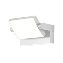 Luminaire mural d’extérieur CCT Switch, inclinable IP54, blanche