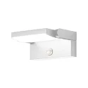 CMD Creative Metalldesign Luminaire mural d’extérieur CCT Switch, inclinable, avec détecteur de mouvement IP54, blanche