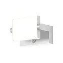 CMD Creative Metalldesign Luminaire mural d’extérieur CCT Switch, inclinable, avec détecteur de mouvement IP54, blanche