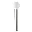 Lampadaire d’extérieur AQUA BALL grand, rond, en forme de boule E27 IP44, acier inoxydable brossé