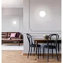 Casablanca Applique et plafonnier ACAI 21 E27 IP20, mat, blanc opale gradable