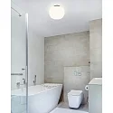 Casablanca Applique et plafonnier ACAI 21 E27 IP20, mat, blanc opale gradable