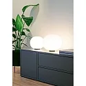 Casablanca Lampe de table ACAI 21 avec interrupteur E27 IP20, mat, blanc opale gradable