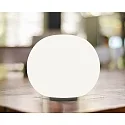 Casablanca Lampe de table ACAI 21 avec interrupteur E27 IP20, mat, blanc opale gradable