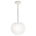 Luminaire à suspension ACAI 26 à 1 flamme E27 IP20, mat, blanc opale gradable