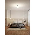 Casablanca Applique et plafonnier ACAI 26 E27 IP20, mat, blanc opale gradable