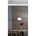 Casablanca Luminaire à suspension AIH à 1 flamme, petit G9 IP20, aluminium brossé, scintillant, blanche gradable