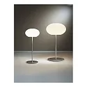 Casablanca Lampe de table AIH avec interrupteur G9 IP20, aluminium brossé, scintillant, blanche 