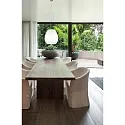 Casablanca Luminaire à suspension BAGAN à 1 flamme, dimmable E27 IP20, aluminium brossé, opale, blanc mat gradable