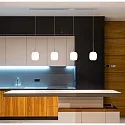 Casablanca Luminaire à suspension MUREA 4 flammes, langue, dimmable E27 IP20, aluminium brossé, opale, blanc mat gradable