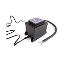 Bloc d'alimentation ABN 300VA IP67 avec prise de courant, constante de tension, noir