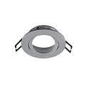 ceiling recessed luminaire SAMSOLA round, swivelling GU10 / GU5.3, aluminum matt dimmable