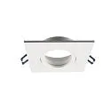 recessed spotlight SAMSOLA MAX square, swivelling IP20, white dimmable