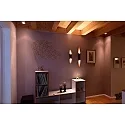 Deko-Light LED wall luminaire APODIS 800, height 80cm, 12W 3000K 450lm 30°, dimmable, rose gold