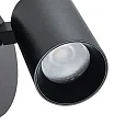 Deko-Light reading lamp CAN TILT ROUND round, with switch, cardanic swivelling GU10 IP20, black 