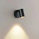Deko-Light reading lamp CAN TILT ROUND round, with switch, cardanic swivelling GU10 IP20, black 