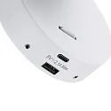 Deko-Light reading lamp CAN TILT ROUND USB round, with switch, with USB charging function, cardanic swivelling GU10 IP20, white 