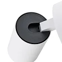 Deko-Light reading lamp CAN TILT ROUND USB round, with switch, with USB charging function, cardanic swivelling GU10 IP20, white 
