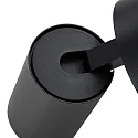 Deko-Light reading lamp CAN TILT ROUND USB round, with switch, with USB charging function, cardanic swivelling GU10 IP20, black 