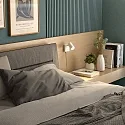 Deko-Light reading lamp CAN TILT SQUARE USB square, with switch, with USB charging function, cardanic swivelling GU10 IP20, white 