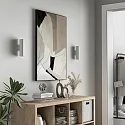 Deko-Light wall luminaire CAN UP & DOWN up / down, 2 flames, rigid GU10 IP20, white