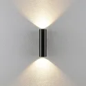 wall luminaire CAN UP & DOWN up / down, 2 flames, rigid GU10 IP20, black