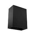 wall luminaire CAN SQUARE UP OR  DOWN 1 flame, square GU10 IP20, black