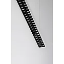 Deko-Light Luminaire à suspension OFFICE THREE haut bas, pour VDU, contrôlable par DALI IP20, blanche gradable