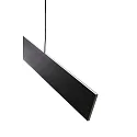 Pendant luminaire APOLLON, 200-250V AC/50-60Hz, 42W, black matt