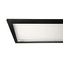 pendant luminaire LED PANEL square IP40, white aluminum dimmable