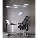 Deko-Light Luminaire à suspension LED PANEL angulaire IP40, blanc trafic gradable