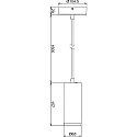 Deko-Light pendant luminaire LUCEA DIM IP20, white dimmable