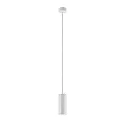 pendant luminaire CAN 150 down, cylindrical, direct GU10 IP20, white