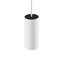 pendant luminaire CAN 150 down, cylindrical, direct GU10 IP20, white