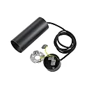 Deko-Light Luminaire à suspension CAN 150 Bas, cylindrique, direct GU10 IP20, noir