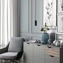 Deko-Light Luminaire à suspension CAN 150 Bas, cylindrique, direct GU10 IP20, noir