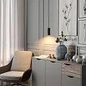 Deko-Light Luminaire à suspension CAN 150 Bas, cylindrique, direct GU10 IP20, noir