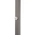 Deko-Light LED floor lamp OFFICE TWO, Up / Down, 80W 4000K 8300lm 2065cd 115° / 75°, UGR<19, dimmable, Alu silver