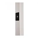 Deko-Light Lampadaire OFFICE ONE haut bas, pour VDU, avec variateur tactile IP20, aluminium blanc gradable