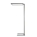 Lampadaire OFFICE ONE MOTION UP AND DOWN pour VDU, avec capteur, avec variateur tactile IP20, aluminium blanc gradable
