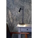 Lampe de table BRAHE avec interrupteur, avec spot LED, direct / indirect IP20, noir  