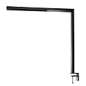 Lampe de table OFFICE THREE STANDARD MOTION haut bas, avec capteur, avec variateur tactile IP20, noir profond gradable