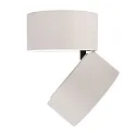 Deko-Light Luminaire de plafond UNI II TILT à 1 flamme, pivotant à la cardan IP20, blanche gradable